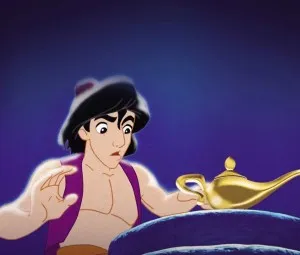 Aladdin and the magic lamp