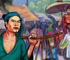 Anh khờ làm quan thượng thư