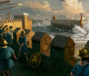 Archimedes giữ thành Syracuse