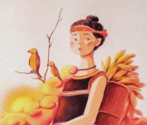 Cất nhà giữa hồ
