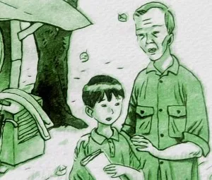 Cậu bé và ông già cho thuê sách