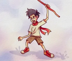 Cậu bé Will và chiếc gậy