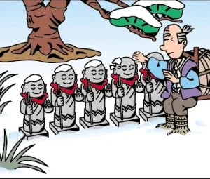 Chiếc nón lá của Jizo – Sama