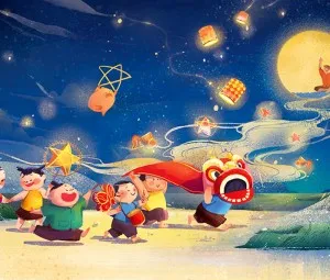 Chú bé Người và ông Trăng