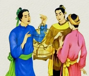Con chim khách màu nhiệm