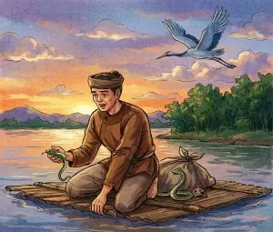 Cứu vật, vật trả ơn - Cứu nhân, nhân báo oán
