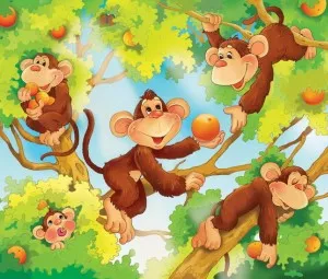 Đàn con hoá khỉ