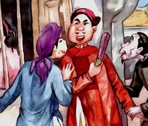 Dì phải thằng chết trôi, còn tôi phải đôi sấu sành