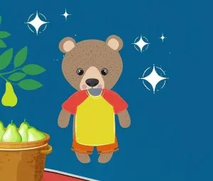 Gấu con ngoan ngoãn