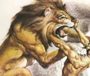 Giết Con Sư Tử Ở Némée - Bảy kỳ công của Héraclès