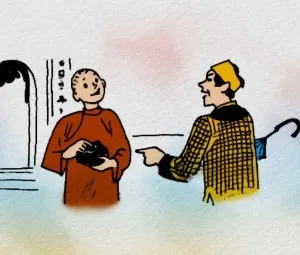 Hòa thượng và người thợ giày