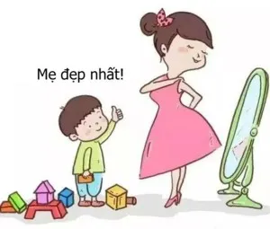 Mẹ mình đẹp nhất