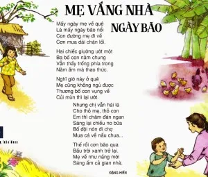Mẹ vắng nhà ngày bão