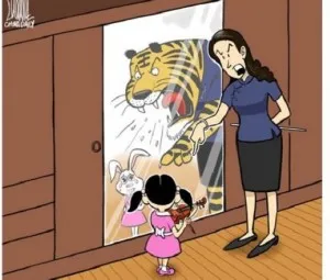 Mẹo bắt hổ
