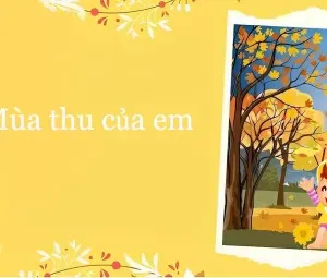 Mùa thu của em