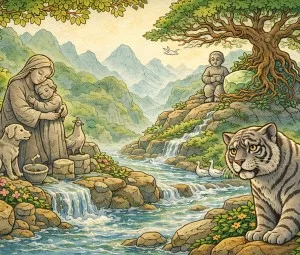 Ngậm ngải tìm trầm hay là sự tích núi Mẫu tử