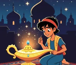 Nghe kể chuyện cổ tích - Aladin và cây đèn thần