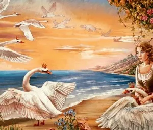 Nghe kể chuyện cổ tích - Bầy chim thiên nga