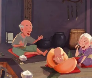 Nghe kể chuyện cổ tích - Chàng trai trái đào