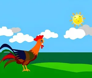 Nghe kể chuyện cổ tích - Gà trống choai và mặt trời