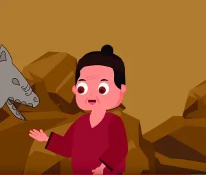 Nghe kể chuyện cổ tích - Người học trò và con chó đá