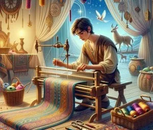 Nghe kể chuyện cổ tích - Người thợ dệt thảm