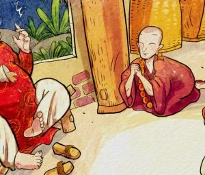 Nghe kể chuyện cổ tích - Tham ăn