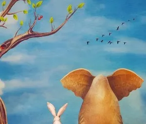 Nghe kể chuyện ngụ ngôn - Những con voi và mặt trăng