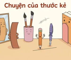 Nghe kể chuyện thiếu nhi - Chuyện của thước kẻ