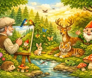 Nghe kể chuyện thiếu nhi - Truyện kể về rừng
