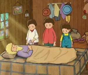 Người cha và bó tên