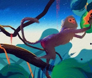 Sự tích câu nói Nhăn như khỉ