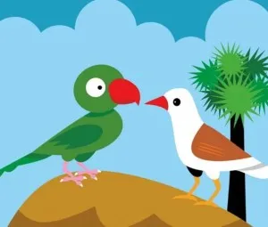 Sự tích chim năm trâu sáu cột và chim bắt cô trói cột