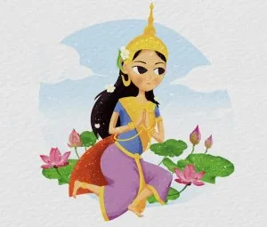 Sự tích điệu múa công nước lào