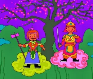 Sự tích hoa đào