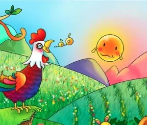 Tại sao gà trống có mào đỏ?