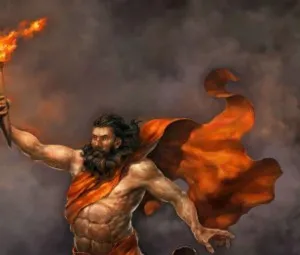 Thần Prometheus và loài người