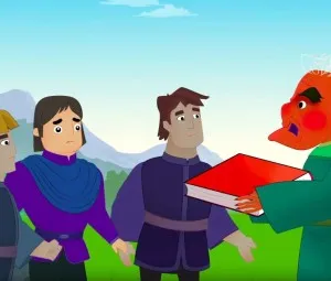 Truyện con quỷ và ba người lính