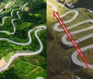 Vì sao các đường ô tô lên núi đều quanh co uốn khúc?