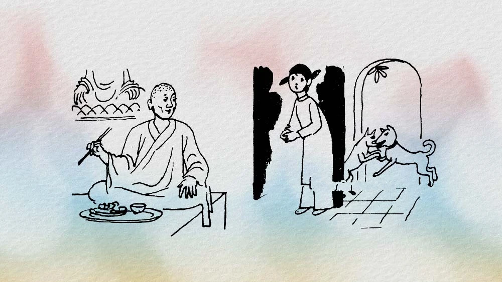 Đậu phụ làng cắn đậu phụ chùa – Kho truyện cổ tích
