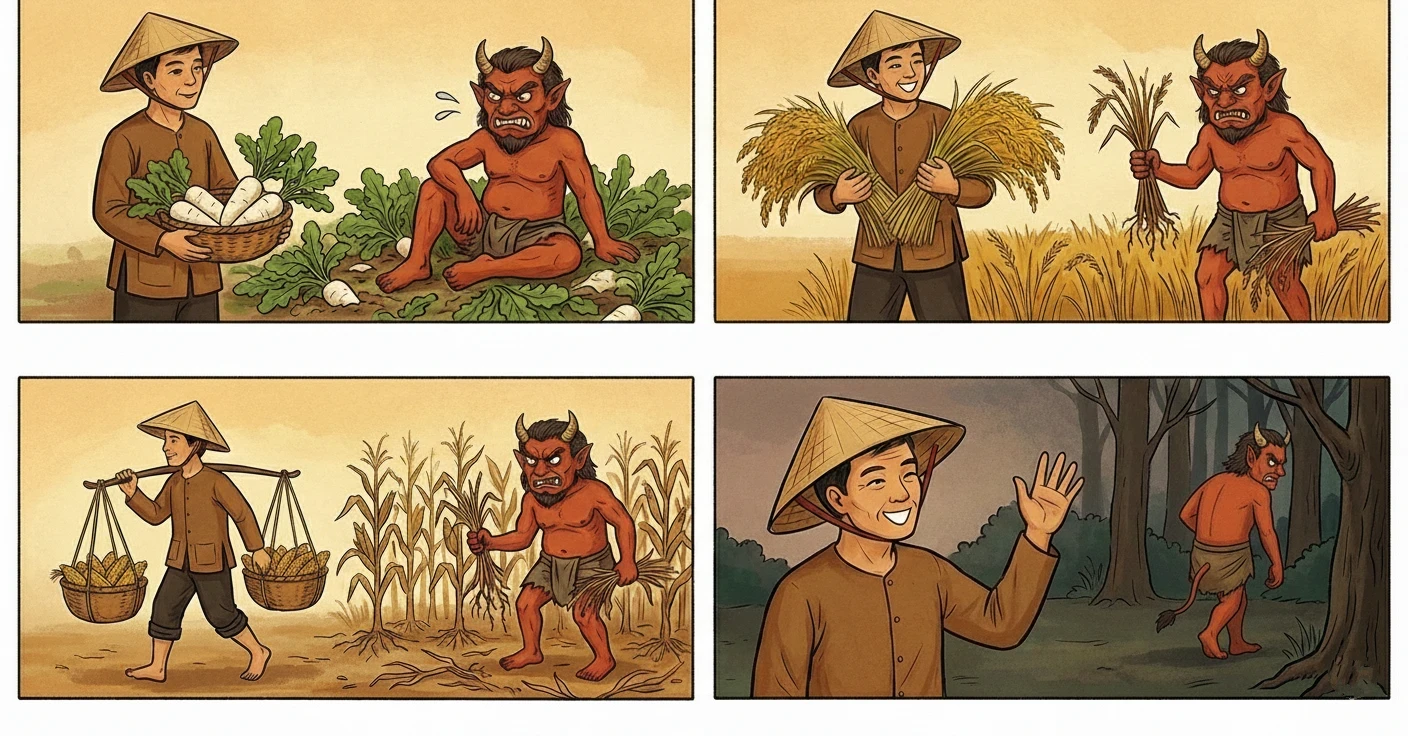 Bác nông dân và con quỷ – Kho truyện cổ tích