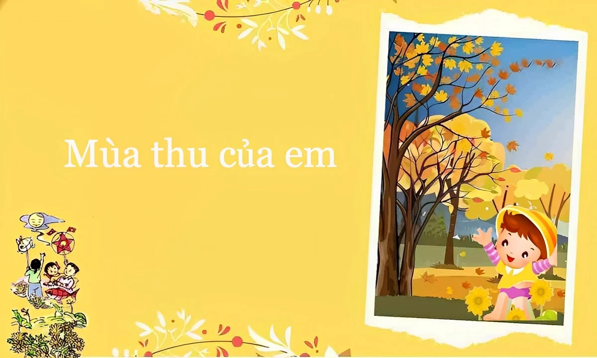Bài thơ Mùa thu của em - Quang Huy – Kho truyện cổ tích