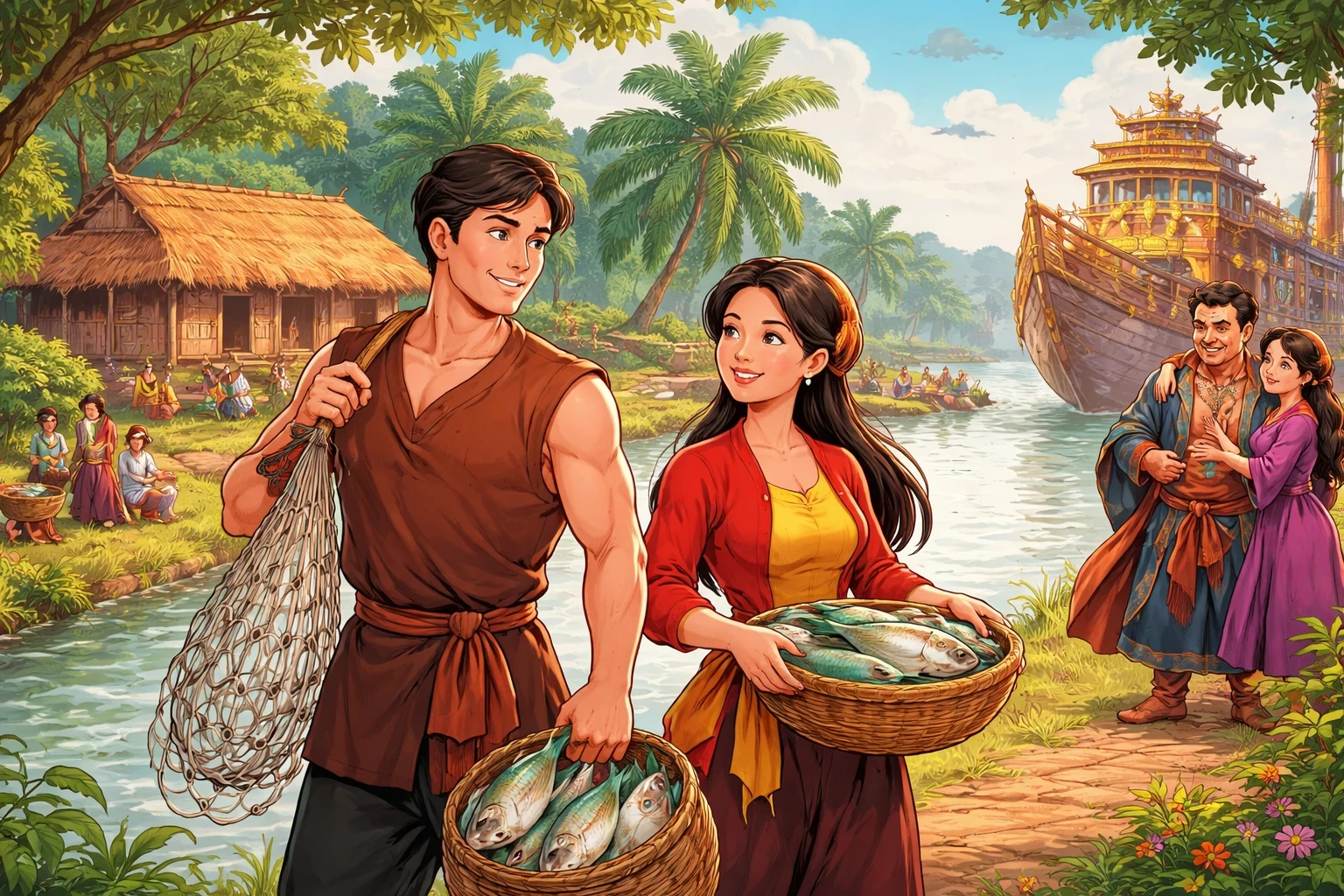Chàng đánh cá Mê Núp – Kho truyện cổ tích