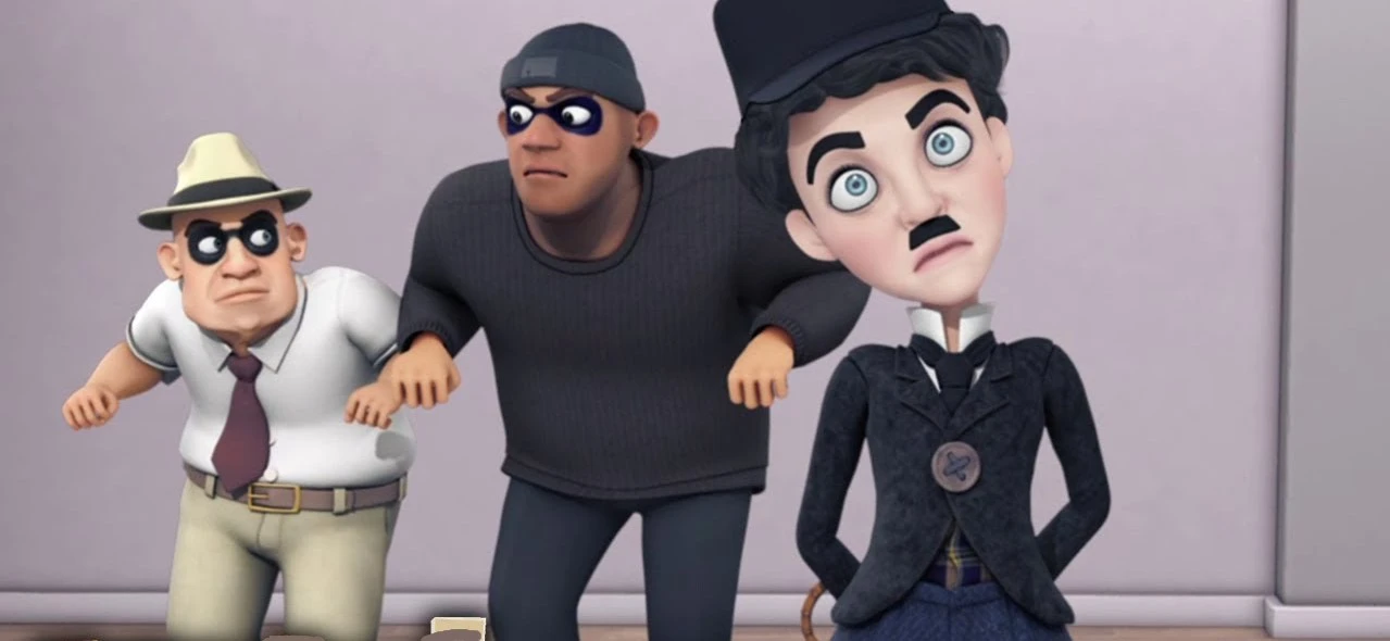 Chaplin đấu trí với tên cướp – Kho truyện cổ tích
