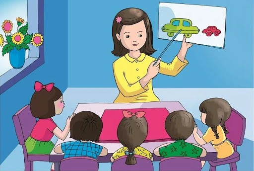 Cô giáo và hai em nhỏ – Kho truyện cổ tích
