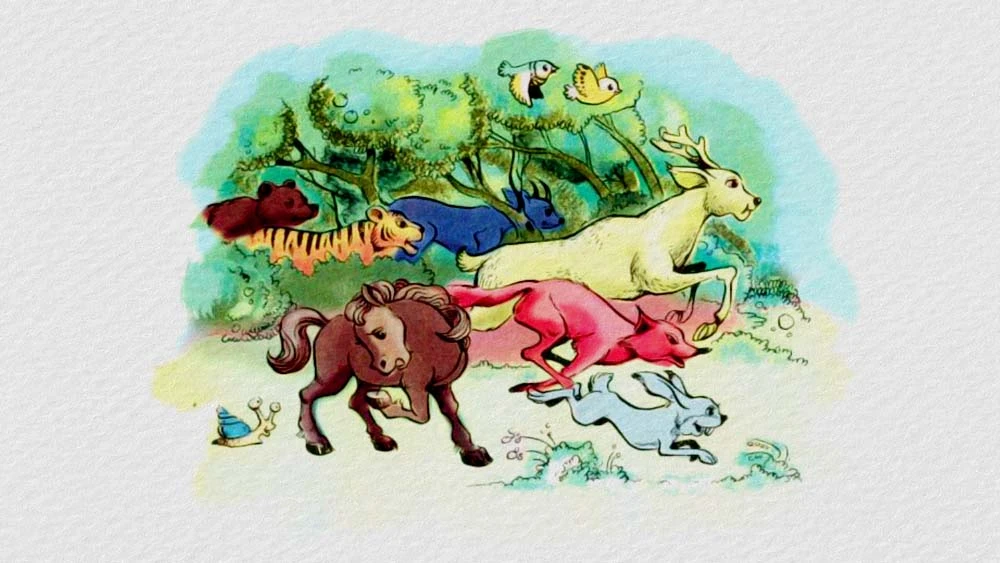 Cuộc chạy đua trong rừng – Kho truyện cổ tích