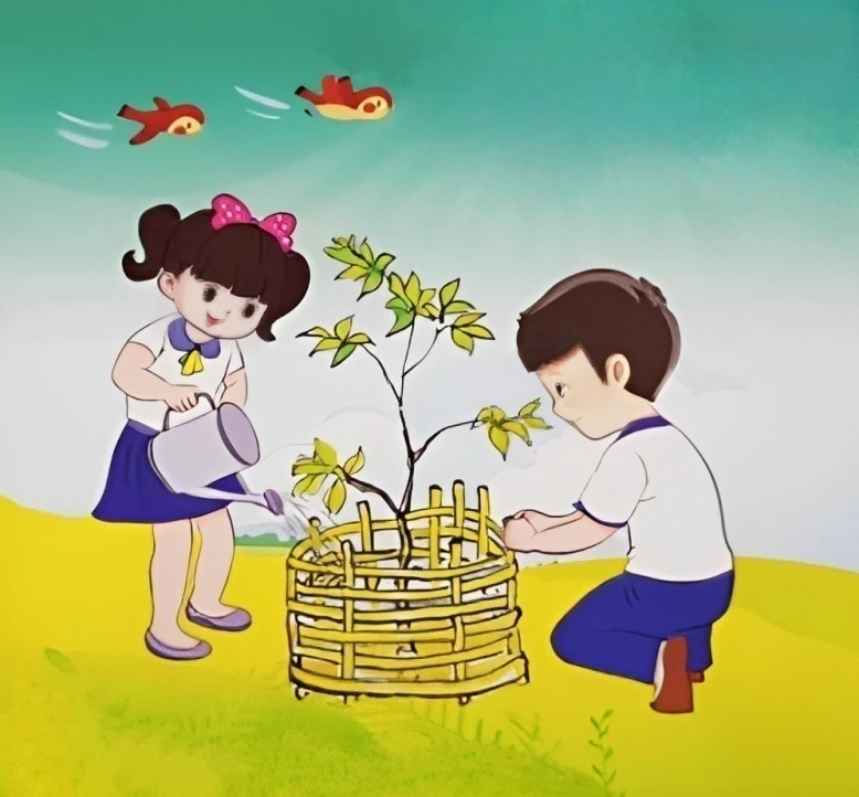 Dây thun xanh, dây thun đỏ – Kho truyện cổ tích