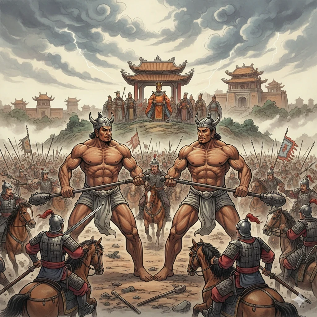 Hai ông tướng Đá Rãi – Kho truyện cổ tích