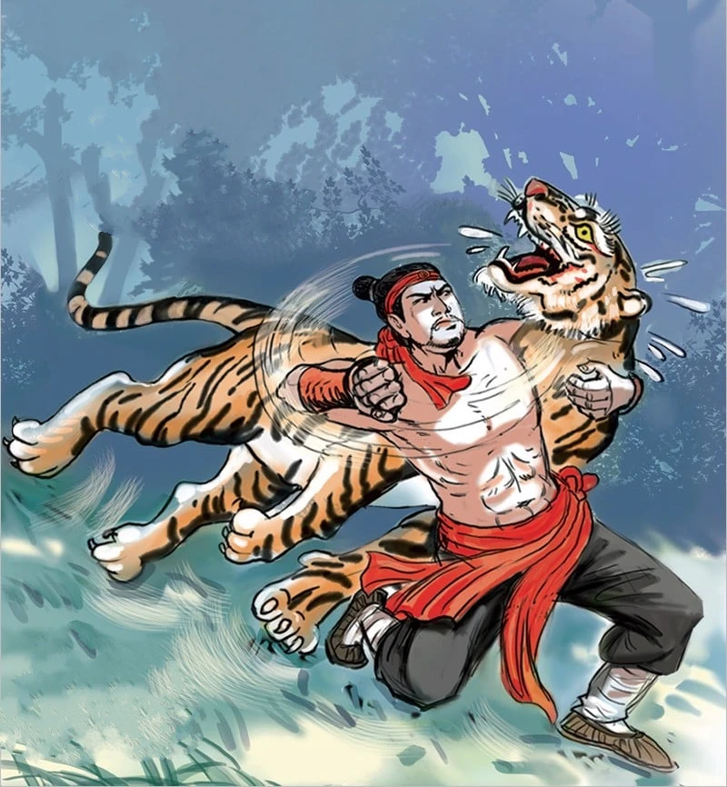 Họ Đường đả hổ - Truyện cổ tích Trung Quốc