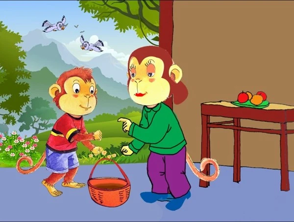 Khỉ Con biết vâng lời – Kho truyện cổ tích
